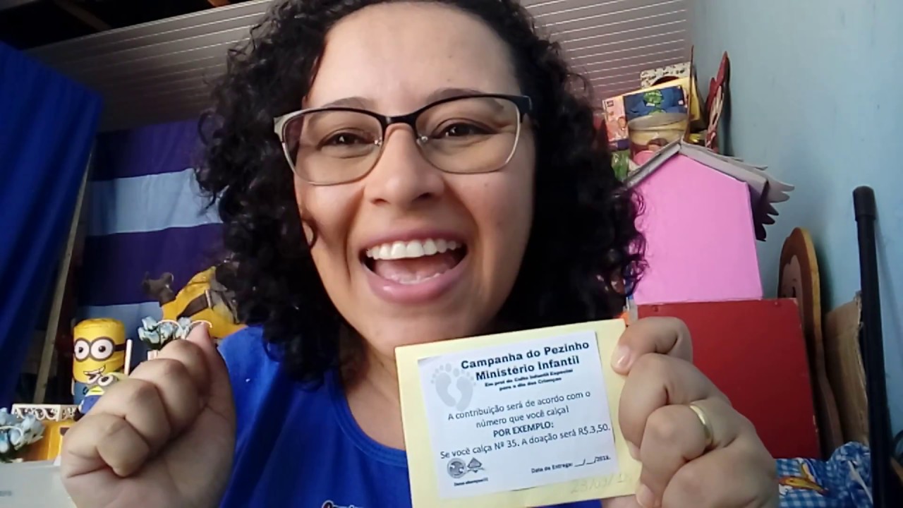 Campanha do pezinho - Tia Keila