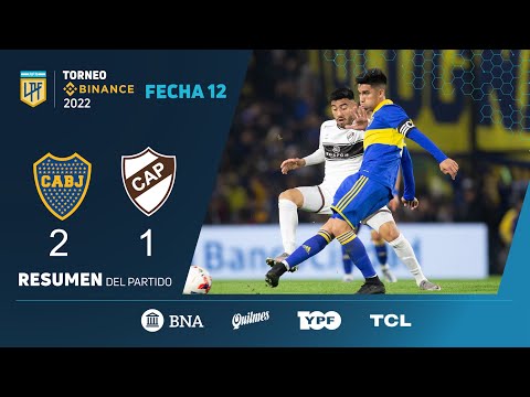 #TorneoBinance | Fecha 12 | resumen de Boca - Platense