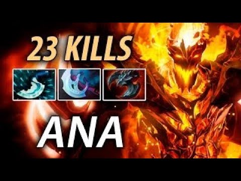 OG ana • Shadow Fiend • 23 Kills — Pro MMR Gameplay Dota 2