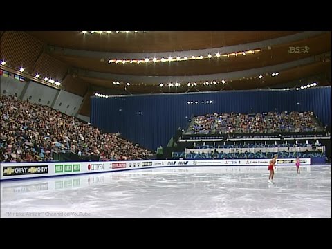 [HD] Ladies Free Skating Group 1 Warming Up - 2002 Worlds