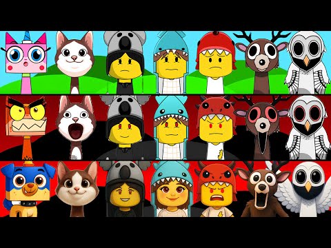 Incredibox Sprunki OC Phase 1 to Phase 3 KRAKEN KID, KOALA KID, Nyan Cat, DINO KID, Pop Cat