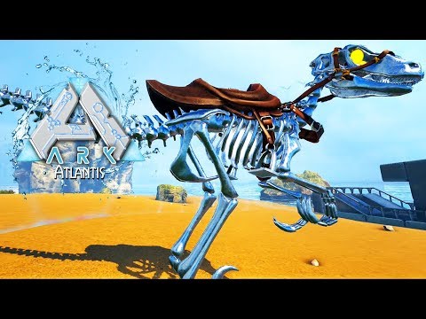 ARK Atlantis EP21 - Upamos nosso Raptor Esqueleto!