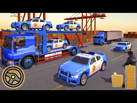 US Police Robot Transport - City Rescue Car and Truck Driving Game | Android Gameplay
