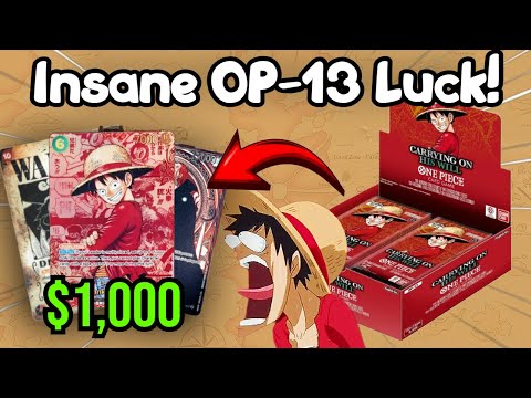 I Pulled One Of THE BEST Cards From OP-13! (One Piece Card Game)