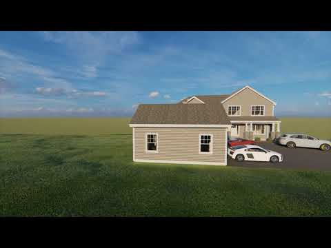 134 Wilson New Garage Drone View