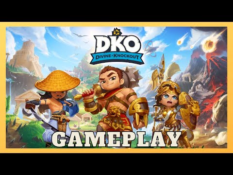 Divine Knockout (DKO) Gameplay Walkthrough - Tutorial and My First 2 Match - YouTube