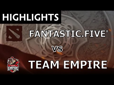 Fantastic.Five' vs Team Empire - The International 2016 Qualifiers - Dota Highlights