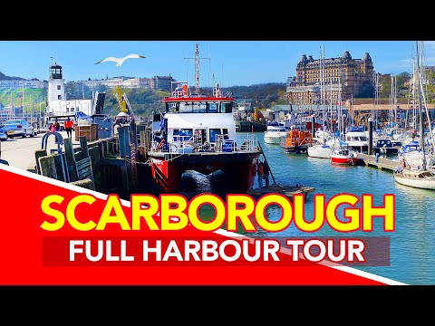 SCARBOROUGH | Full tour of Scarborough Harbour, North Yorkshire, England