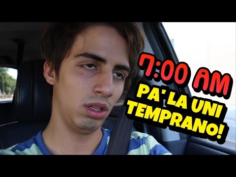 Daniel El Travieso - Cuando Tienes Clase En La Universidad A Las 7:00 De La Mañana.