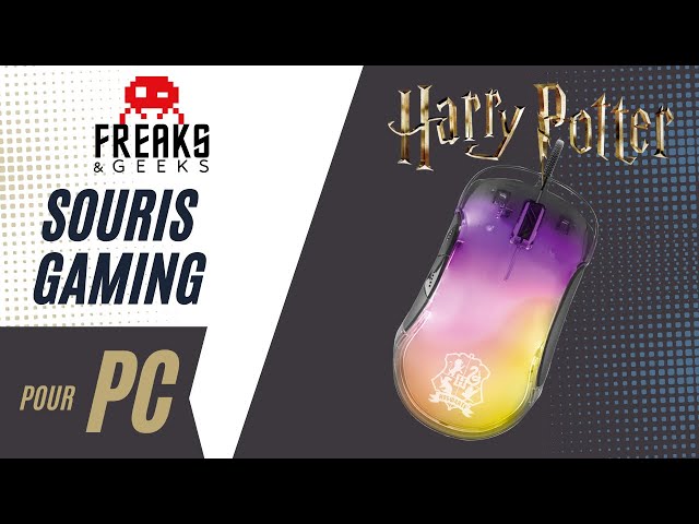 Vídeo relacionado con Freaks and Geeks Harry Potter Ratón con Hilo Gaming LED Retro Iluminado