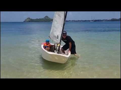 Hazel's 1st Sailing Lesson