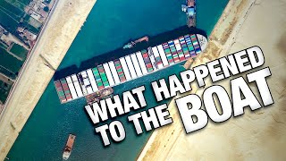 The Physics of the Suez Canal Blockage
