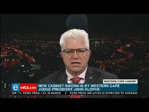 WC Premier Alan Winde has announced his cabinet