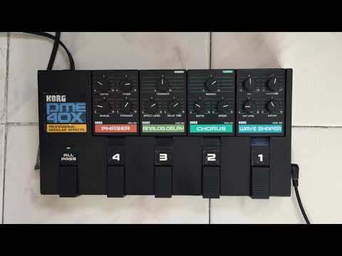 Korg PME 40X Analog Delay, Chorus, Phaser 1984 (vintage multi effect modules) image 14