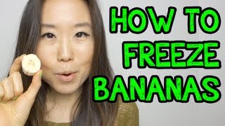 4 Ways to Freeze a Banana