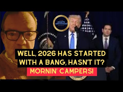 Well, 2026 Has Started With a Bang, Hasn't It?