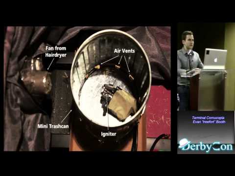 DerbyCon 3 0 4305 Terminal Cornucopia Evan Treefort Booth