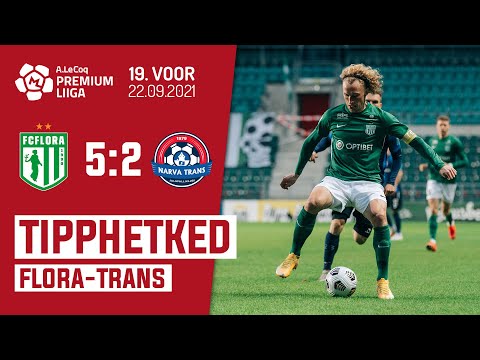 Tallinna FC Flora - JK Narva Trans l 5:2 l Premium liiga 19. voor l 2021