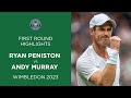 Ruthless Murray Shows Form | Ryan Peniston vs Andy Murray | First Round Highlights | Wimbledon 2023