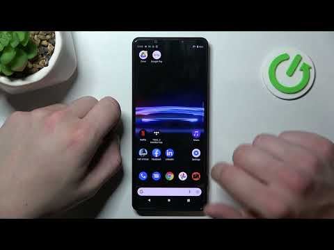 How to Turn On/Off Smart Sidebar in Sony Xperia Pro I - Access Accessibly Bar