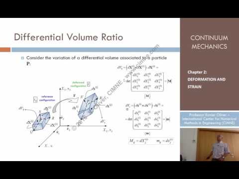 Continuum Mechanics - Ch 2 - Lecture 11 - Volume Variation