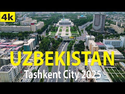 Tashkent City - Uzbekistan 4K By Drone 2025