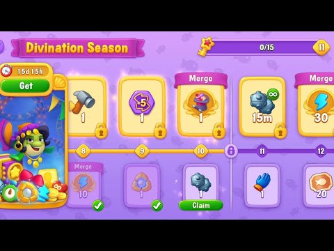 @Fishdom Level 12040. Divination Season Level 10 🔓