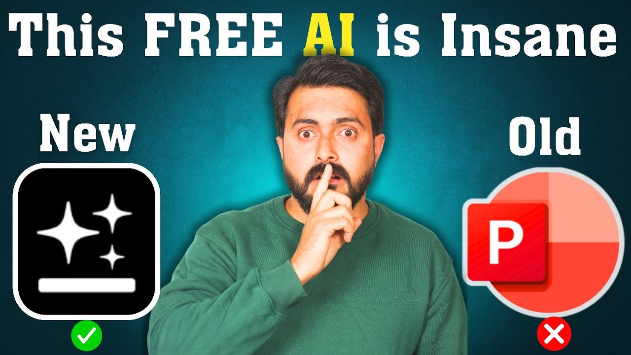 The Best NEW AI Tool for Making Stunning Presentations for FREE