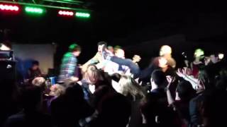 The Menzingers, stage divers, Asbury Lanes