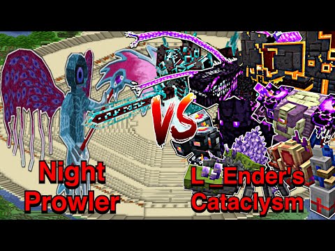 Ultimate Minecraft Mobs Battle: Night Prowler VS Ender Cataclysm