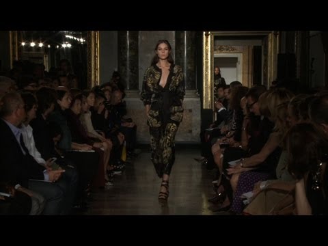 Emilio Pucci- Spring Summer Women Collection 2013 in Milan (ITW)