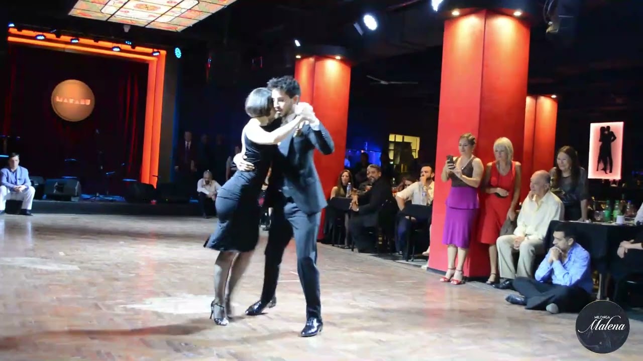 Ines Muzzopappa & Dante Sánchez en Milonga Malena - Marabu!! 3/4