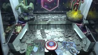 Fun Times At The Coin Pusher 365 Marvel Edition !