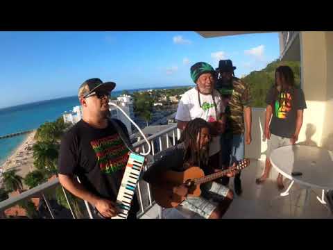 Jam in Jamaica w/Legends on balcony