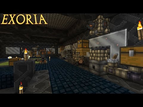 Embers and Our First Alloys : Exoria Lp Ep #8 Minecraft 1.12