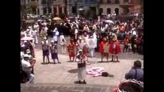 preview picture of video 'Procesión de Semana Santa 2012 La Pasión de Cristo (III) Sangolquí Cantón Rumiñahui'