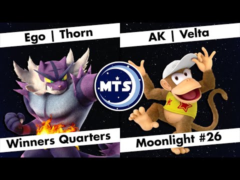 Ego | Thorn (Incineroar) vs AK | Velta (Diddy Kong) - WQF - MTS #26