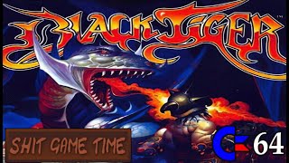 SHIT GAME TIME: BLACK TIGER (C64 - Contains Swearing!)