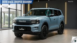 New 2026 Isuzu Trooper Bighorn Unveiled - new standard in the competitive SUV market!