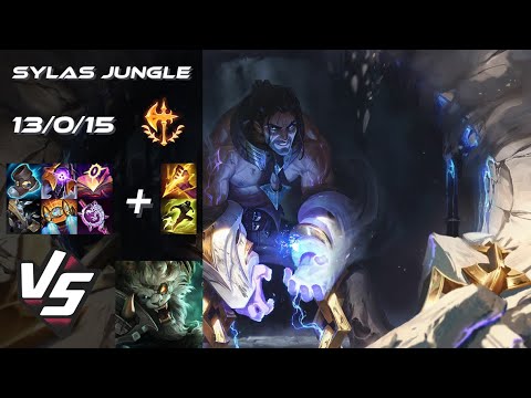 JUNGLE Sylas vs Rengar - NA Grandmaster Patch 26.1