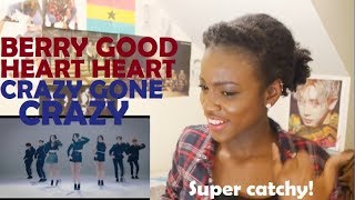 BERRY GOOD HEART HEART (베리굿 하트하트) - CRAZY, GONE CRAZY ( 난리가 난리가 났네) MV REACTION [A SULTRY JAM!]
