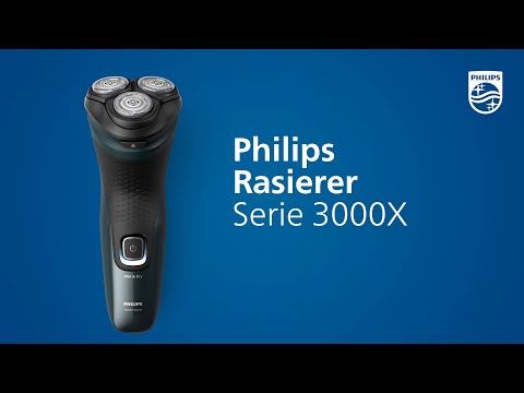 Philips Rasierer Serie 3000X - Für eine angenehme, gründliche Rasur.