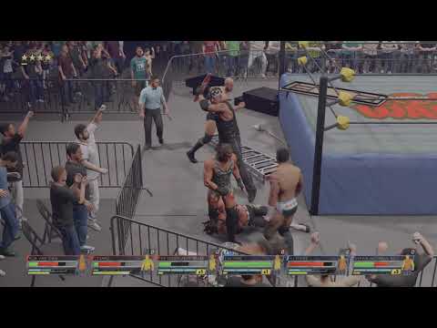 WCW World War 3 1997 | WWE 2K PS5 4K 60FPS