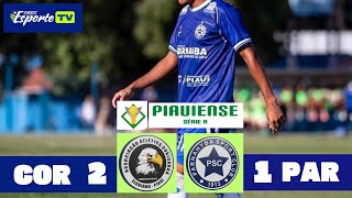 Corisabbá x Parnahyba. Campeonato piauiense 2026, segunda.  Gols e melhores momentos.