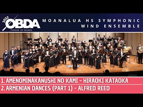 Moanalua HS Symphonic Wind Ensemble | 2022 OBDA Parade of Bands