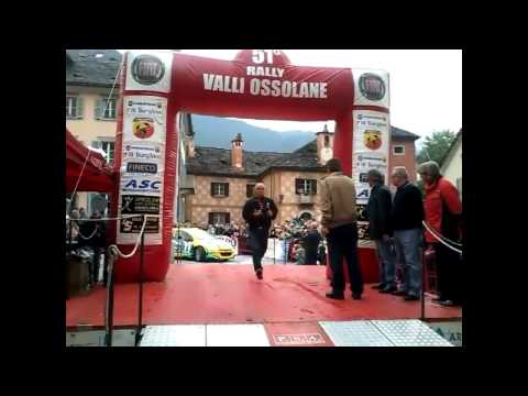 51° rally valli ossolane PS Montecrestese + arrivo Caffoni Grossi