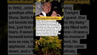 Bette Midler Sang Johnny Carson His Final Goodbye — The Heartbreaking Moment That Brought Him