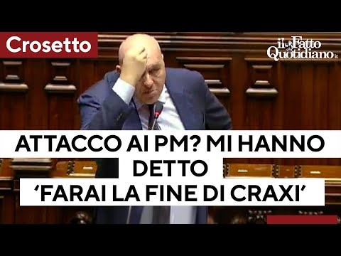 Attacco ai Pm, la lunga replica di Crosetto: "Mi hanno detto 'farai la fine di Craxi'"