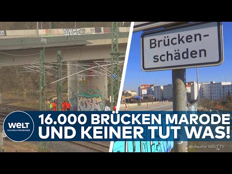 Video Thumbnail: MARODE BRÜCKEN IN DEUTSCHLAND: Rund 16.000 baufällig – Experten warnen vor Milliardenbelastung!