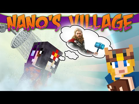 MINECRAFT Mods - Nano's Village #62 - Shower Thoughts!